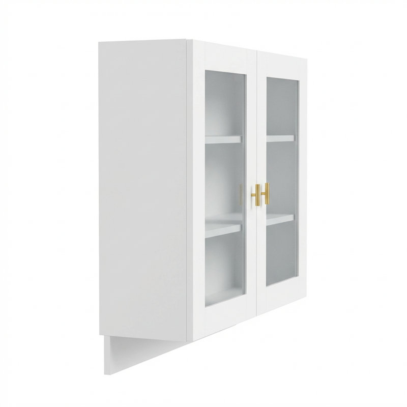 3 Piece Cube Shelf, White
