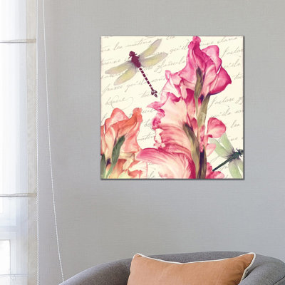 Dragonfly Morning I by Color Bakery - Wrapped Canvas Gallery-Wrapped Canvas Giclée