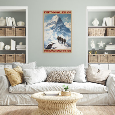 Impression sur toile, Avreen Mountainneering