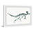 Brodhead 'Running T-Rex Skeleton' Framed Print-681932263