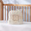 100% Organic Cotton Bunny Crib Sheet, GOTS Certified, Ultra-Soft, Crane Baby
