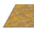 Machine Washable Botanical Brown Area Rug-2122212623