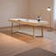 Bureau moderne en bois massif élégant-129914370