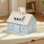 Maison de poupée en bois pliable en bois pour enfants de 3,5 po avec accessoires Teamson