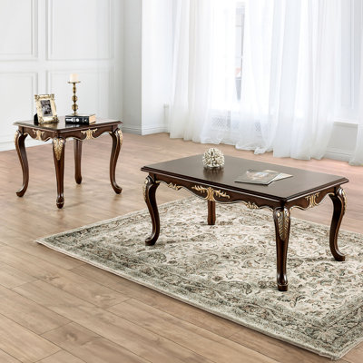 Ensemble de tables basses et de tables de bout 2 pièces Bearick