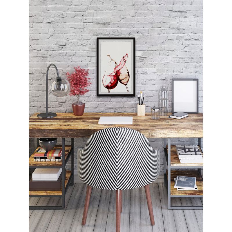 «Cheers To That», reproduction encadrée, H 12 po x l 8 po x P 1,5 po