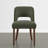 Upholstered Dining Chairs with Solid Wood Legs-849140156