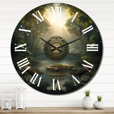 Metal Wall Clock