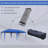10X19.2FT Pop Up Gazebo, For Party Use With Carry Bag (Blue)-123218925