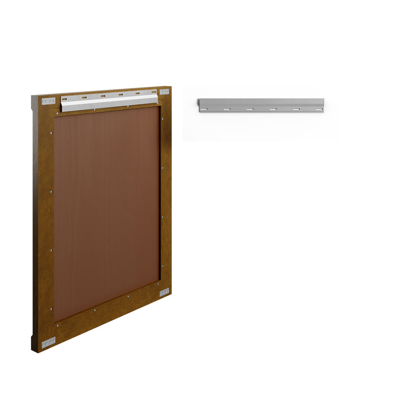Bellshire Mirror, 38" x 30", Honey Oak