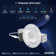 1" Ultra Slim New Construction IC LED Canless Recessed Lighting Kit