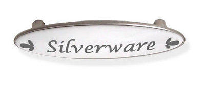 3" Silverware Drawer Pull