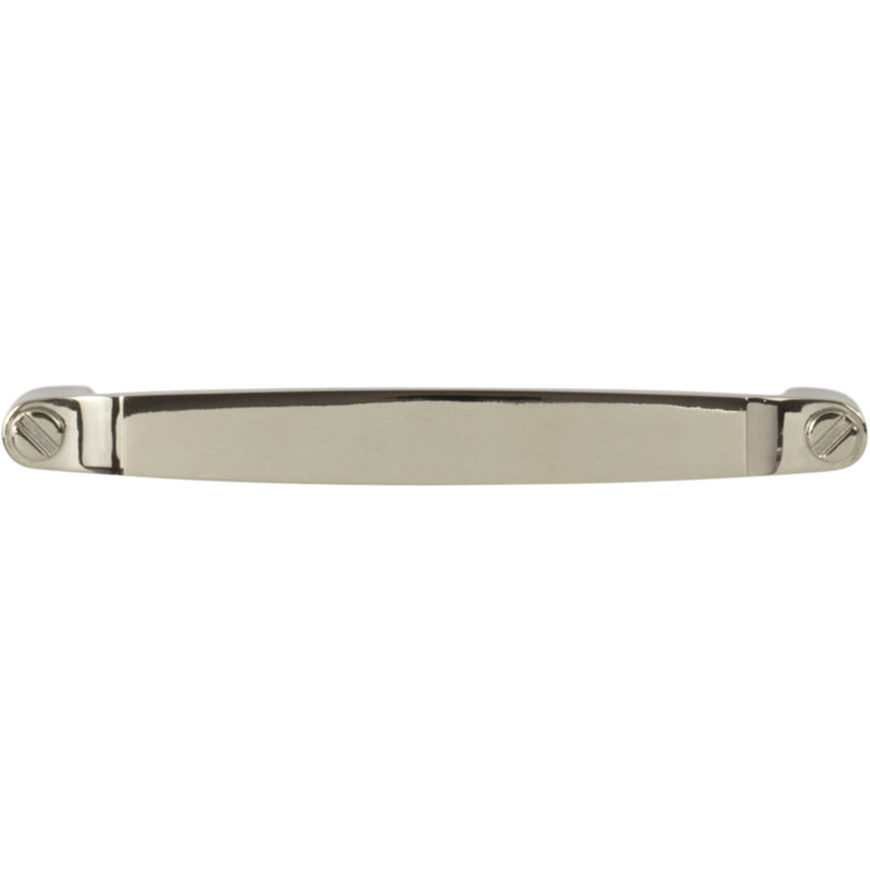 Haddonfield Bar Pull, Polished Nickel, 3 3/4" Center to Center
