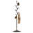 Sturdy Metal Coat rack Tree – Anti-Tip Design with 8 Hooks, Perfect for Home, Dorm, or Office Organization 