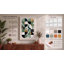 Harmony Grid Geometric - Wrapped Canvas-1221513347-1221513357