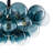 Meyana 6 - Light Gradient Shades Sputnik Sphere Glass Bubble Chandelier-703620756