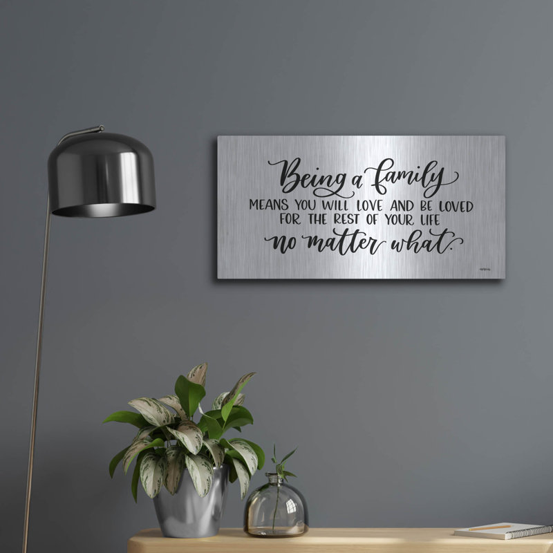 " No Matter What " by Imperfect Dust, 12" H x 24" W