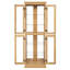 Exquisite Lighted Cabinet For Office - Oak Storage With Elegant Style