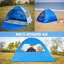 Abri de plage pour 3/4 personnes, parasol portatif