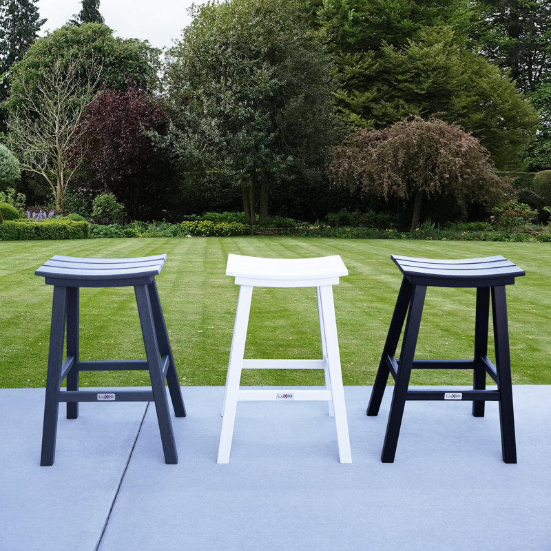 Bailey Outdoor Stool, Black
