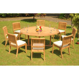 Arbor Outdoor 9 - Piece Teak Dining Set