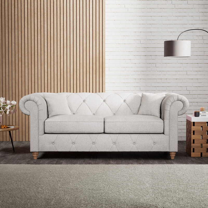 Ellrich 3 Seater Sofa, Walnut, Ash