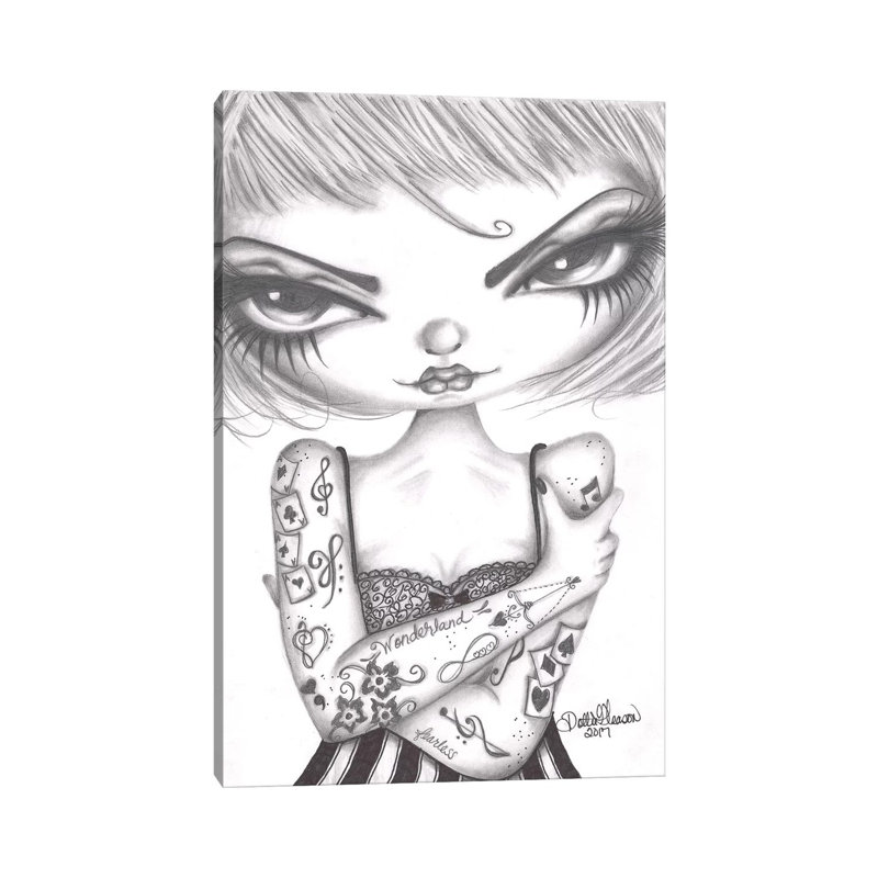 Greta by Dottie Gleason - Wrapped Canvas Gallery-Wrapped Canvas Giclée, 20.32 cm H x 30.48 cm W