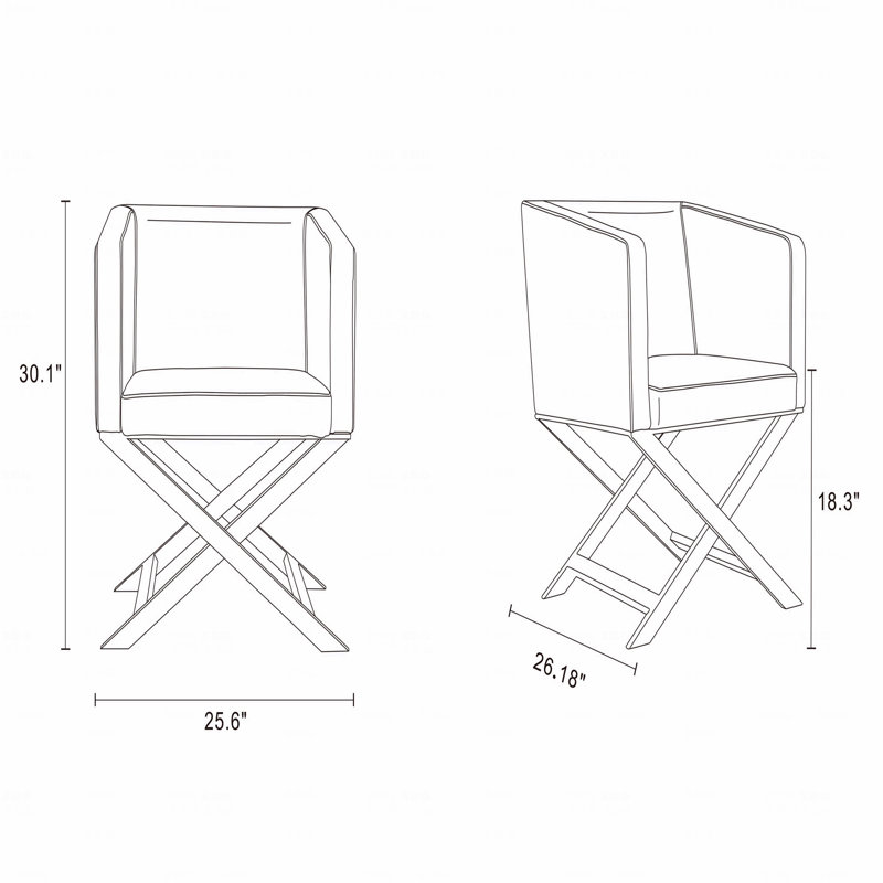 Fauteuil d'appoint Accent, Noir