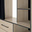 Hakimah 1 Door Manufactured Wood Wardrobe