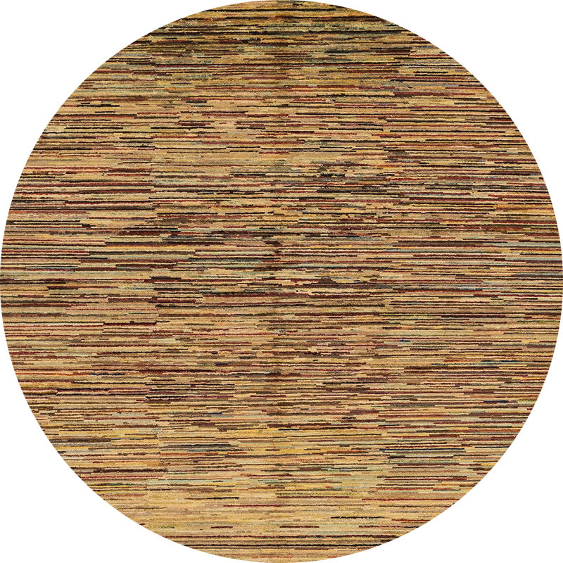 Tapis abstrait moderne 1688, Rond 6 pi
