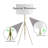 58" - 72"H Adjustable Tripod Floor W/ Kd Shade (1Pcs/Ctn)   (1.78/9.9)