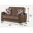 Blaris 63'' Upholstered Convertible Sofa