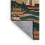 Tapis noir Art Deco lavable à la machine-1052078581
