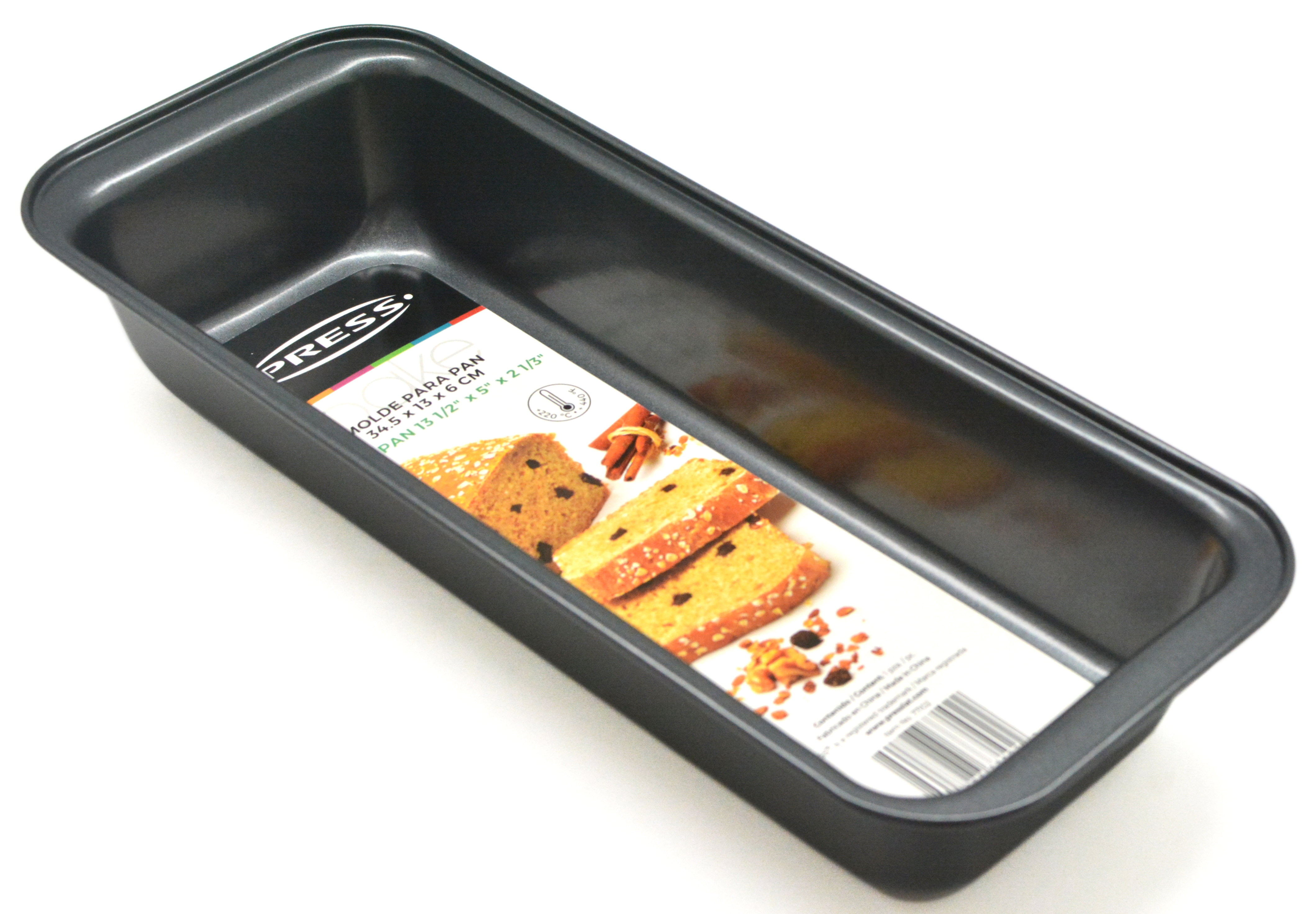 Non-stick 8cup Mini Loaf Pan Cake Bread Baking, Nonstick Carbon
