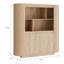 Chanceton 162cm Bookcase with Lower Cupboards