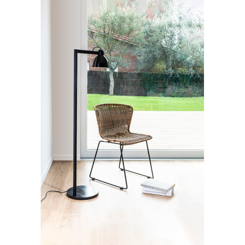 Venice Floor Lamp, Gloss Black