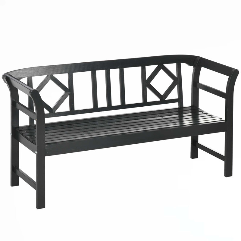 Banc de patio Outsunny