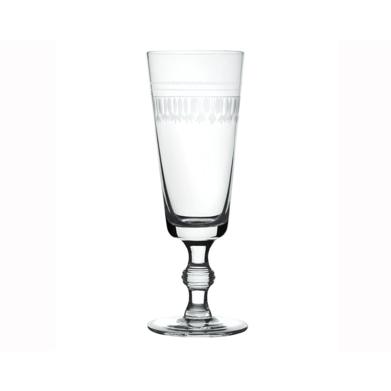 Champagne Flutes Set Of 4 Ovals