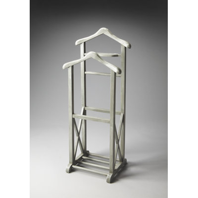 Solid Wood Freestanding Valet Stand