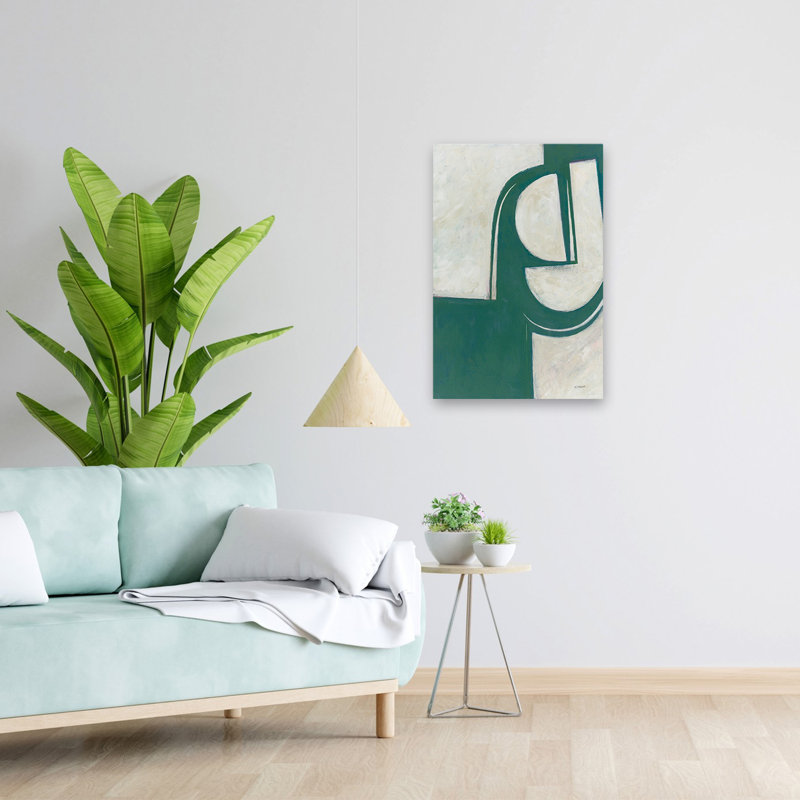 Artéfact moderne et contemporain II, H 24 po x l 16 po