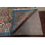Tapis de la zone en laine rouge/ivoire 15 pi 6 po x 26 pi 6 po one-of-kind à la main noué la des années 1920 kerman Coad