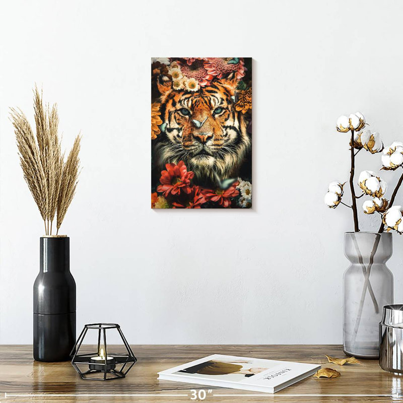 Brampt WK Tiger, 12" H x 8" W