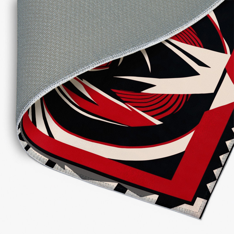 Abstract Ascent Indoor And Outdoor Area Rug, Rectangle 2' x 3'