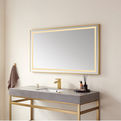 Miroir de salle de bain lumineux