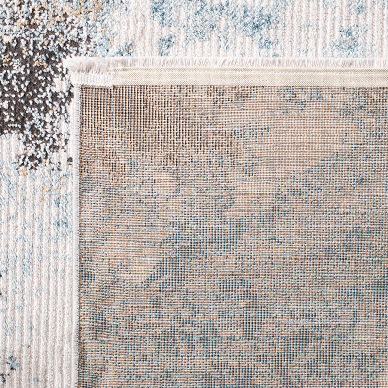 Ison Abstract Area Rug, Rectangle 91 x 152cm