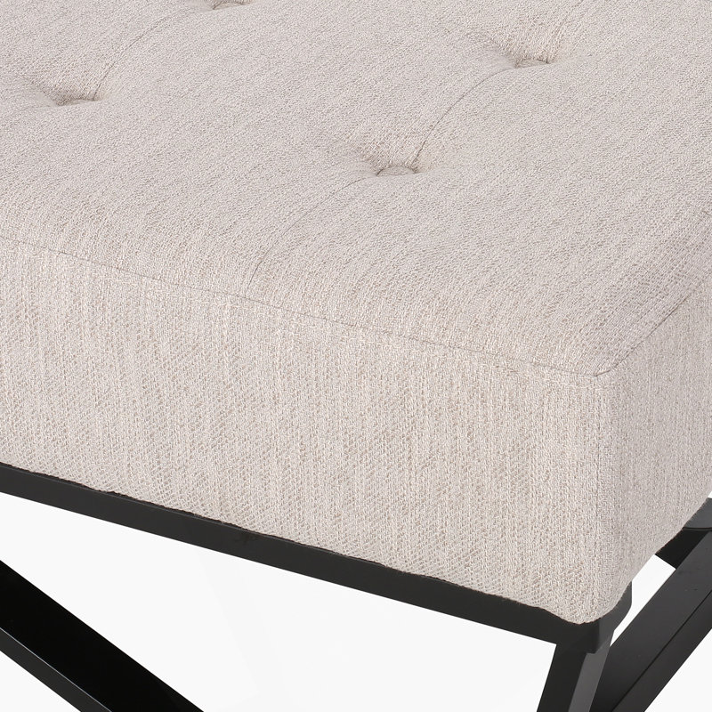 Repose-pieds, banc pour chambre ou entrée, Beige