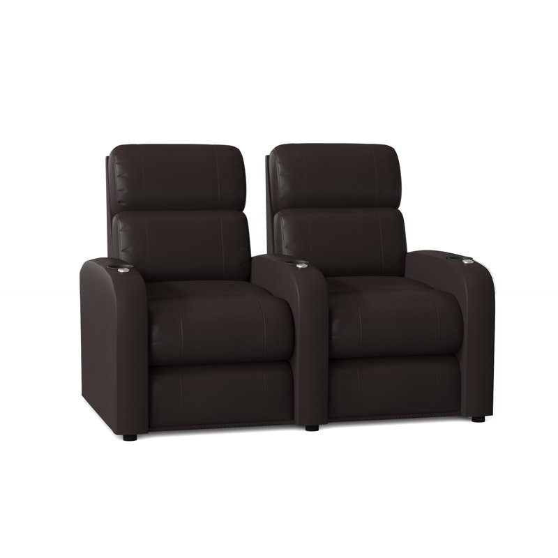 Fauteuil de cinéma (rangée de 2), Espresso luxe, Manuel