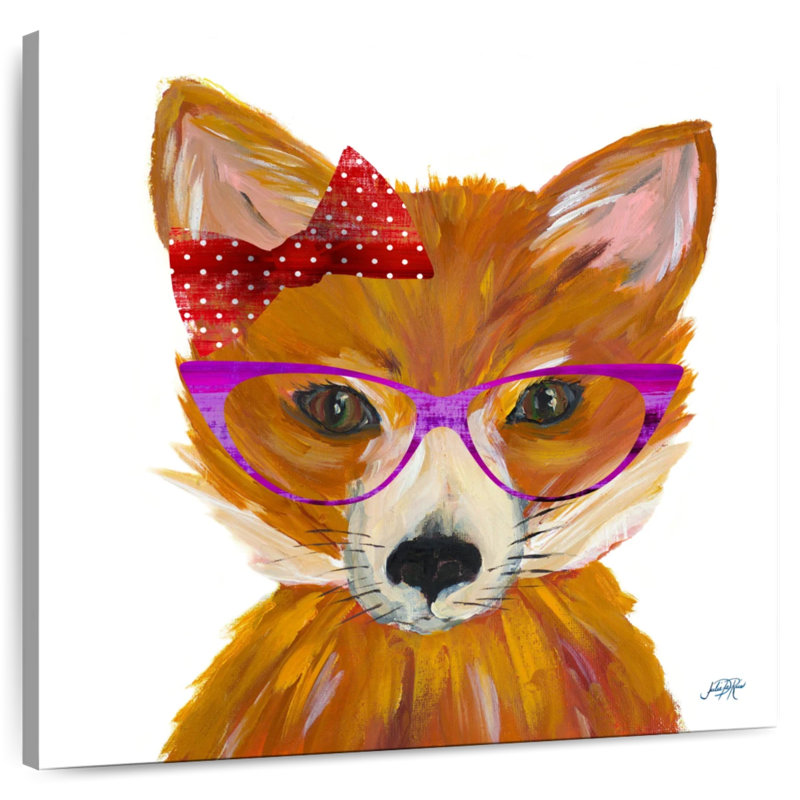 Ashelle Very Foxy, 20" H x 20" W
