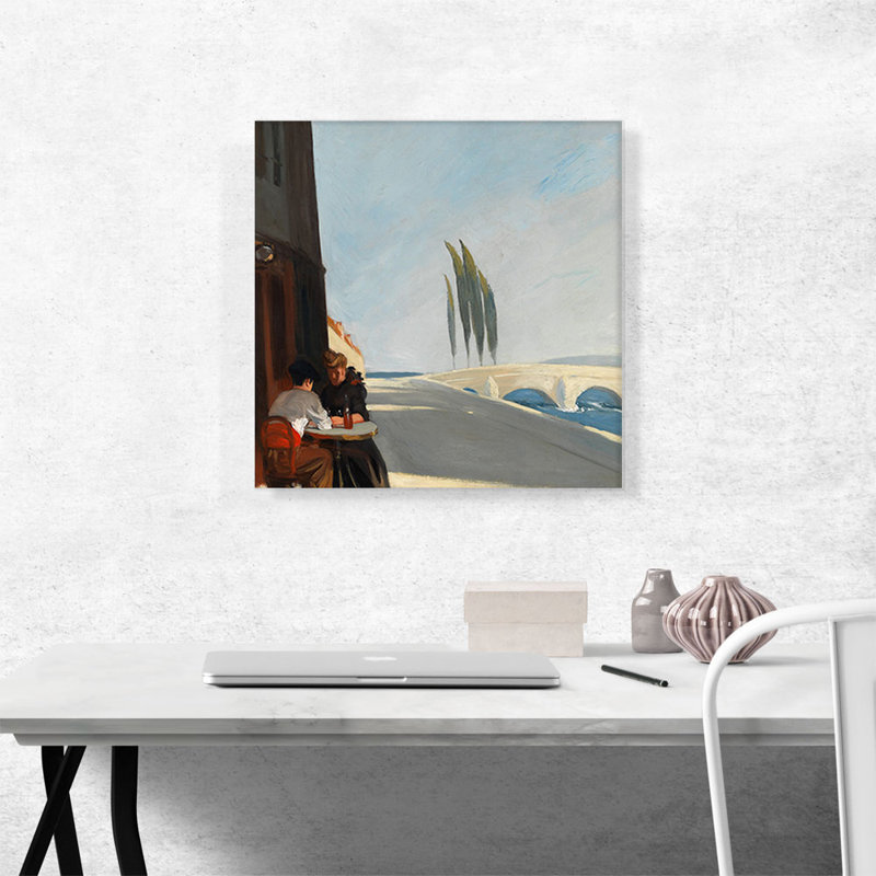 Le Bistro 1909 - impression, H 18 po x l 18 po x P 1,5 po