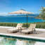 Ensemble de 2 chaises longues d'extérieur avec table, chaises longues de piscine en osier toutes saisons, dossier réglable à 5 positions, meubles de patio d'une capacité de 380 lb pour la piscine, la terrasse et le kaki-297590294